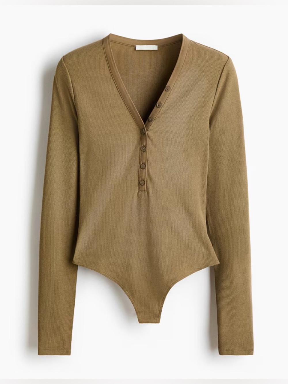 H&M Ribbed Jersey Bodysuit